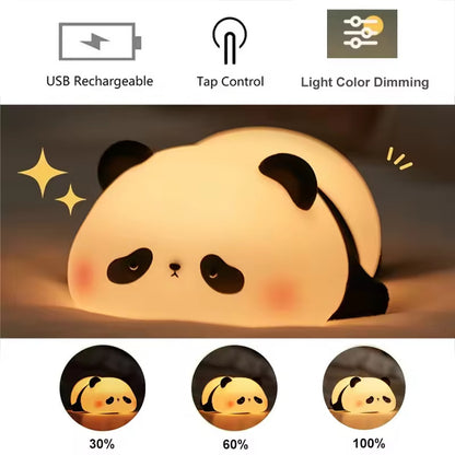 Luz Nocturna LED de Silicona – 3 Niveles de Brillo